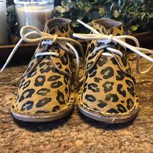 Leopard Print Monkey Feet